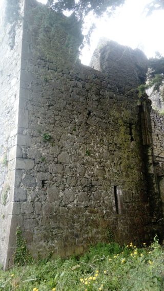 Exterior of the prison cell