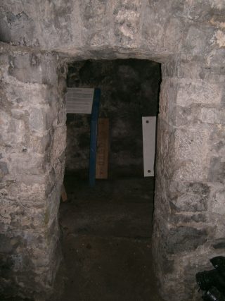 Prison cell entrance