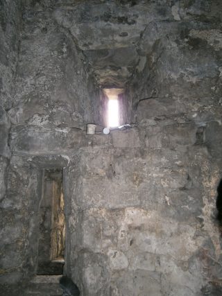 The prison cell at Ennis Friary