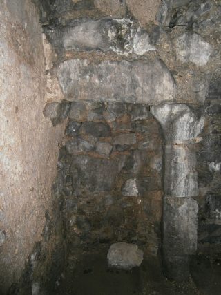 The prison cell fireplace