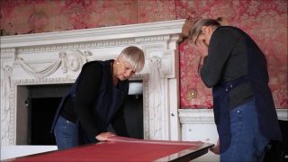 Image of Silk conservation at Castletown House