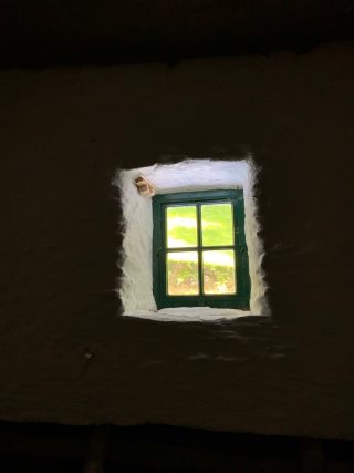 Interior view of window Dwyer McAllister Cottage