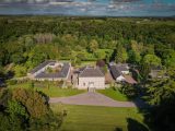 Aerial view of Annes Grove house and gardens