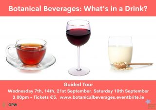 Botanical Beverages Tour promotional graphic