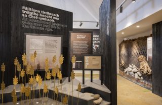 The exhibition at the Céide Fields Visitor Centre
