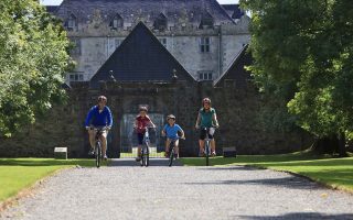 Family Cycling in Portumna