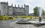 Kilkenny Castle and the Rose Garden fountain