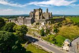 Rock of Cashel on a height