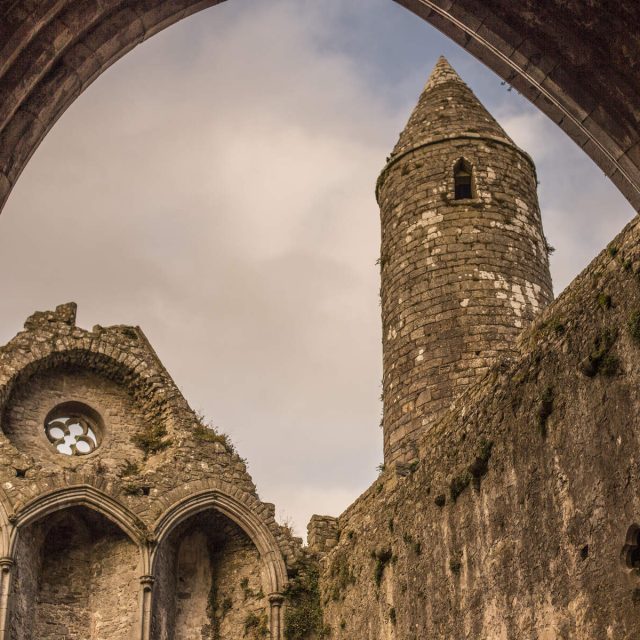 Traditional set dancing at The Rock of Cashel