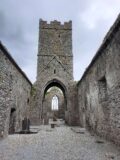 The internal ruins of Clare Abbey