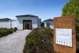 The exterior of Corlea Trackway Visitor Centre