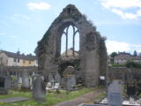 the only standing wall of north abbey is one with an arched window