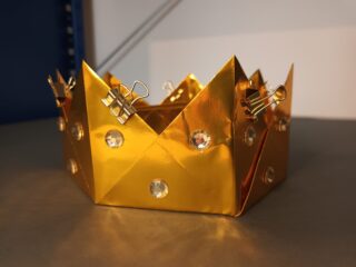 Crown Origami Workshop at Dublin Castle