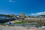 the castle situated across from the harbour