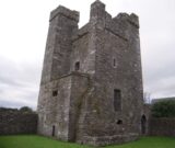 Exterior view of the multi-storeyed tower house