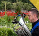 Poster for Drogheda Bras Band event at Battle of the Boyne