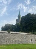 The steeple of teh Royal hospital Kilmainham