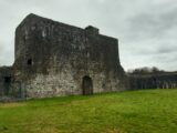 view of the front entrance to the castle