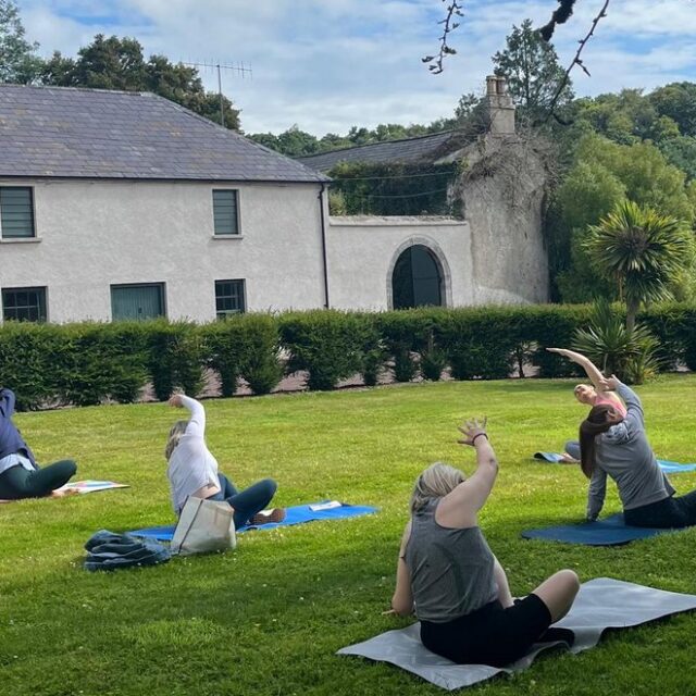 Outdoor Yoga in Annes Grove Gardens