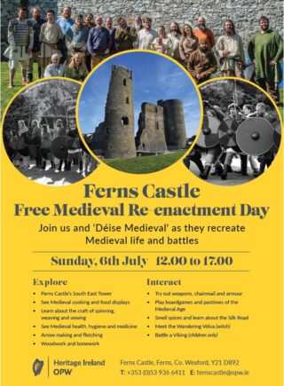 Poster for Ferns Medieval Re-enacment