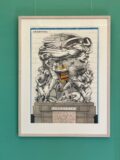 an image of a drawing within an exhibition