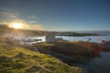 Clare Island at sunset