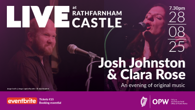 An evening of original music with Josh Johnston and Clara Rose