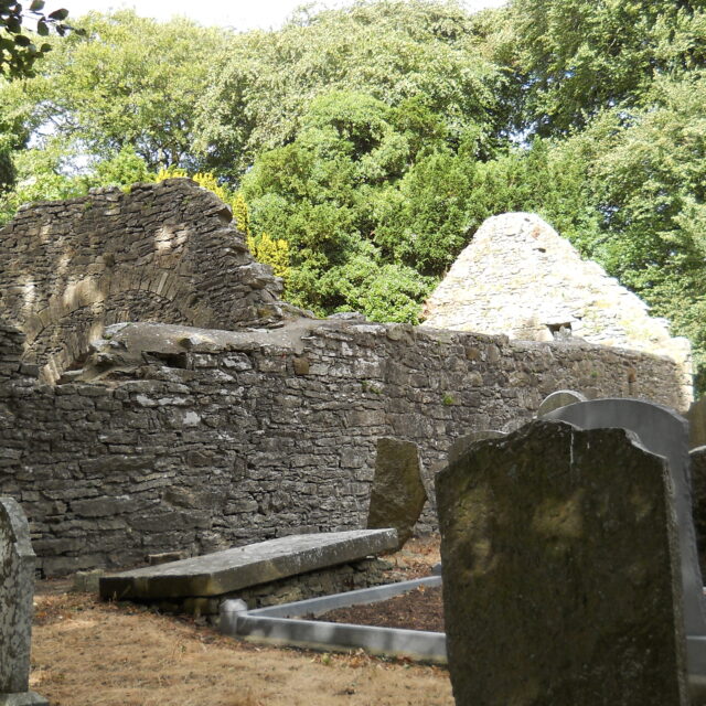 Kilree Church, Round Tower and Cross