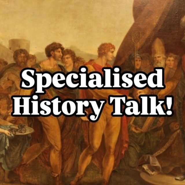 Painting of historical individuals