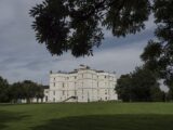 Exterior View of Rathfarnham Castle which is similar to a large house.