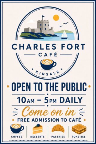 Charles Fort Cafe Poster