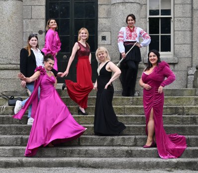 Ukrainian Stars in Irish Skies