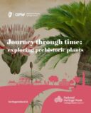 Poster advertising an event in the National Botanic Gardens.