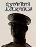 Image of head of statue of Michael Collins
