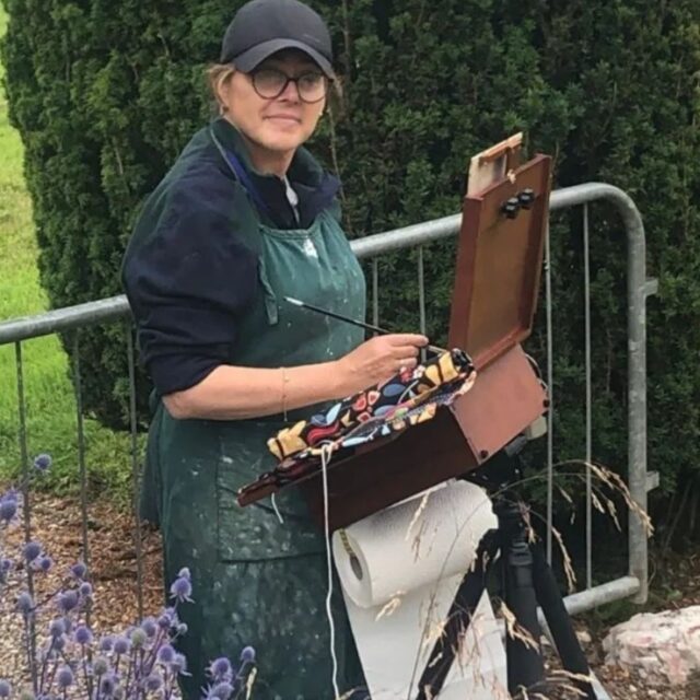 Plein Air at Emo Court with Bettina