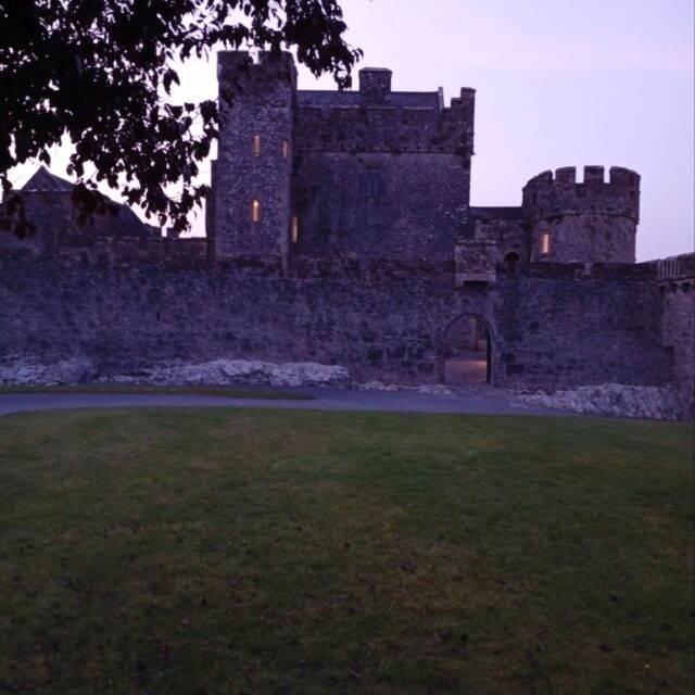 Twilight at Cahir Castle