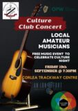 Poster for Culture Night Event at Corlea Trackway