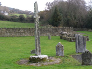 side profile of the tall high cross