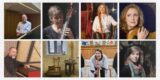 A collage of musicians