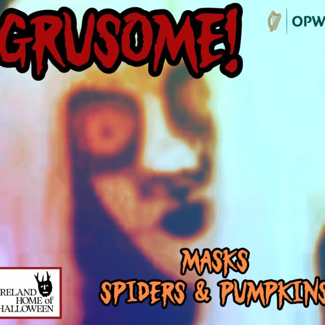Gruesome Masks, Spiders & Pumpkins