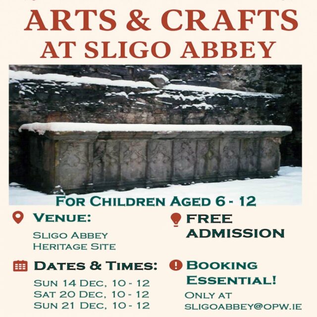Christmas Arts and Crafts at Sligo Abbey