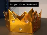 An origami crown.
