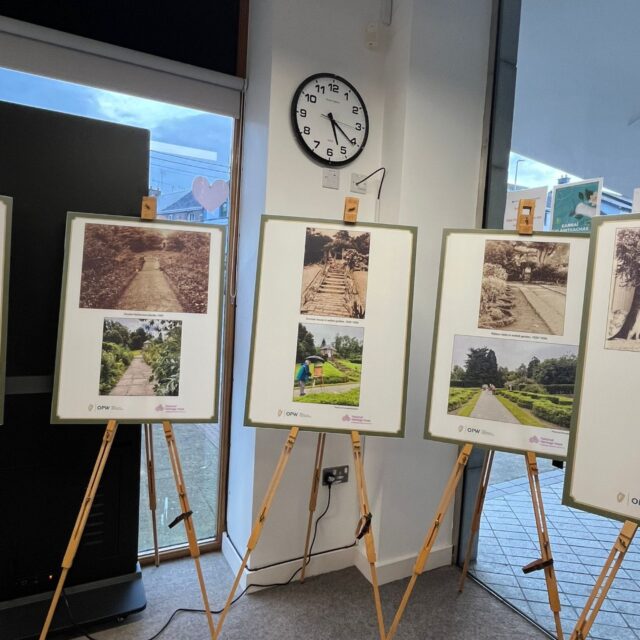 Annes Grove Gardens Photographic Exhibition in Mitchelstown Library