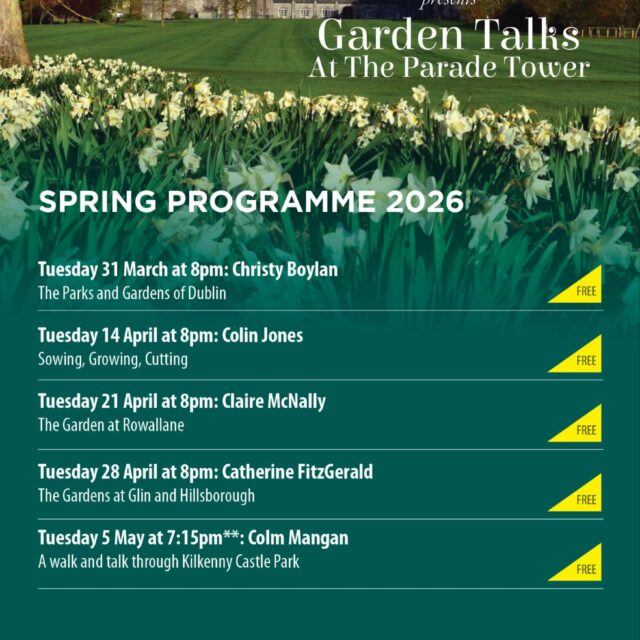  Sraith Comhráite Gairdíní: Páirceanna agus Gairdíní Bhaile Átha Cliath