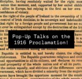 Text from the Irish proclomation