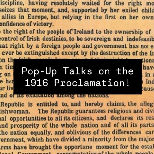 Text from the Irish proclomation