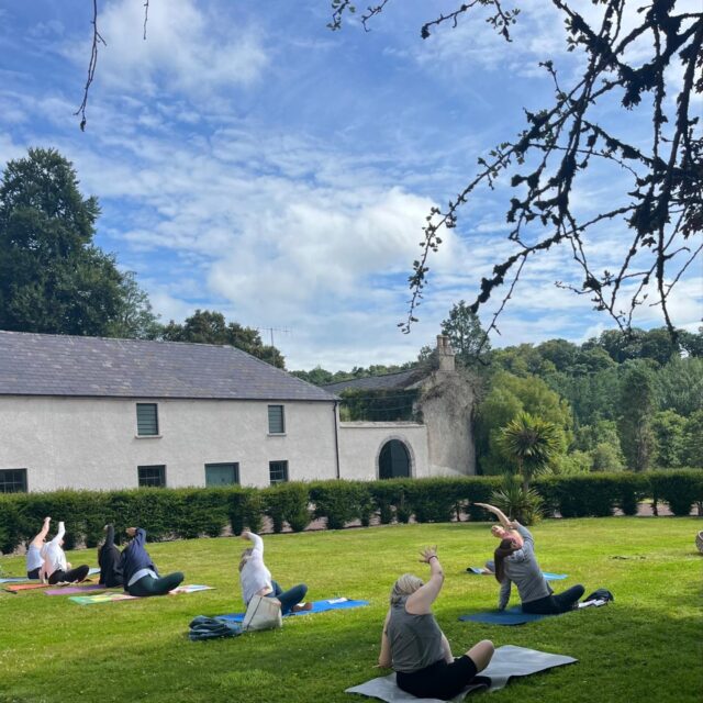 Outdoor Yoga Class