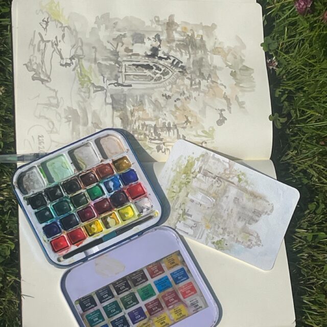 Sketching among the stones