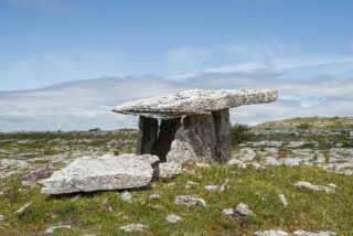A dolmen A dolmen
