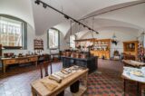 A large old style kitchen